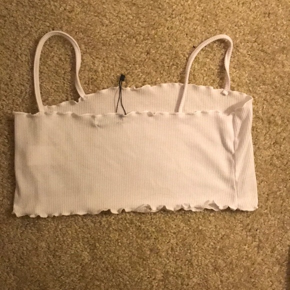 White cropped top - Picture 2 of 2